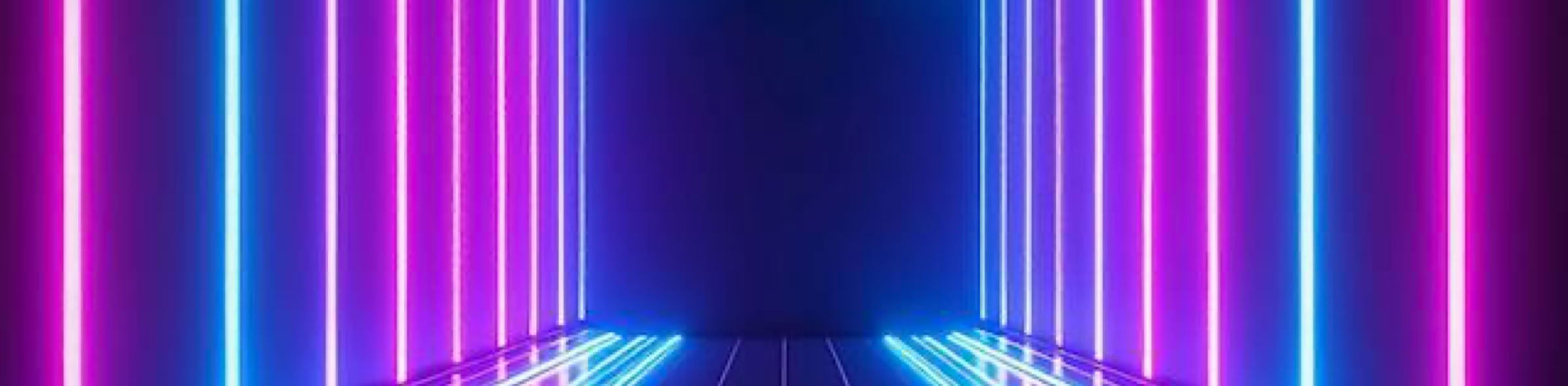 Représentation d'un couloir numérique-image générée par IA
